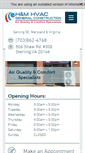 Mobile Screenshot of hm-hvac.com